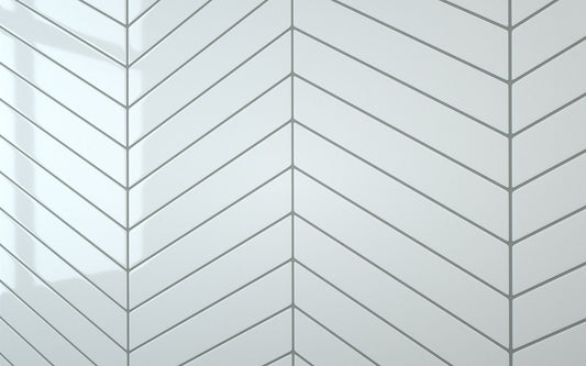 Chevron White (345mm x 75mm)