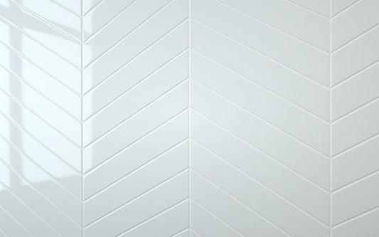 Chevron White (345mm x 75mm)