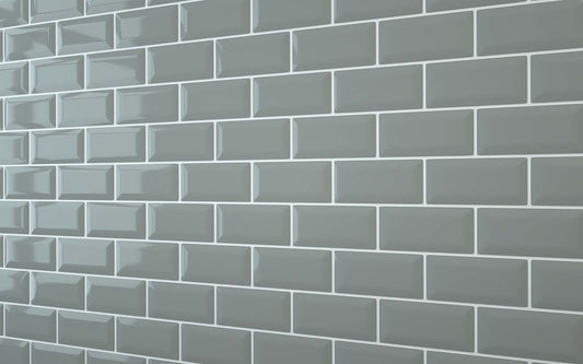 Bevel Metro Tile Dark Grey (150mm x 75mm)